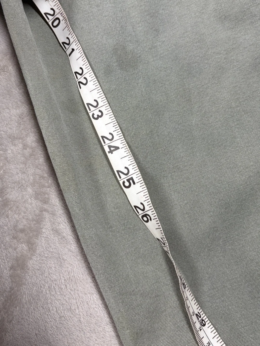 American Eagle Stretch Faded Green Straight Leg Cargo Pants Size 6 - Picture 14 of 17